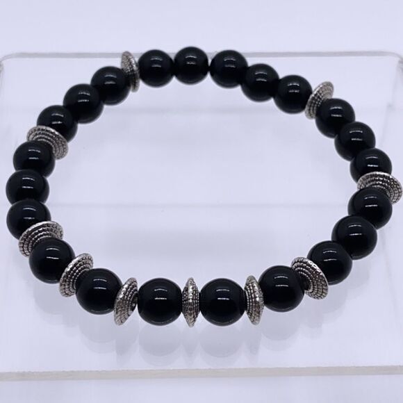 NWT Wool + Pepper Co. Men’s Beaded Bracelet - Picture 2 of 4